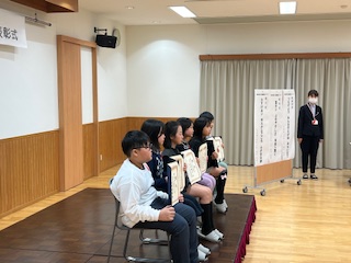 福祉標語コンクール表彰式