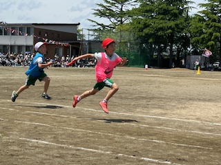 力をふるう　運動会